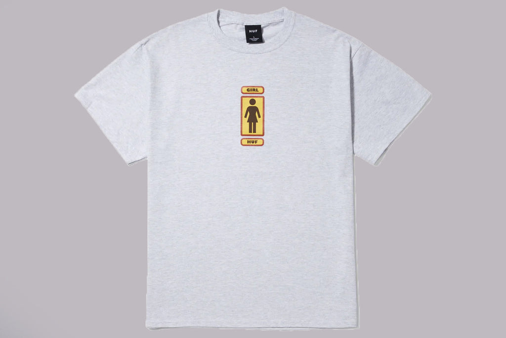 Huf xy Girl Skateboards Springwood T-Shirt grau