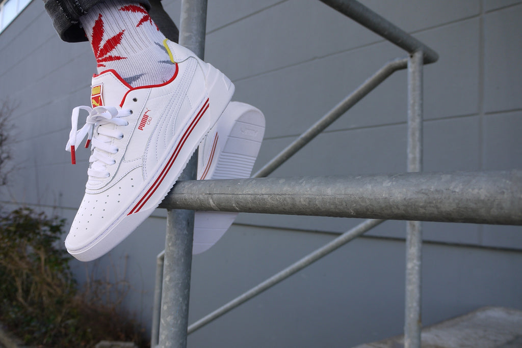 Puma Cali-0 Drive Thru Mike Cherman In-N-Out Burger weiß rot