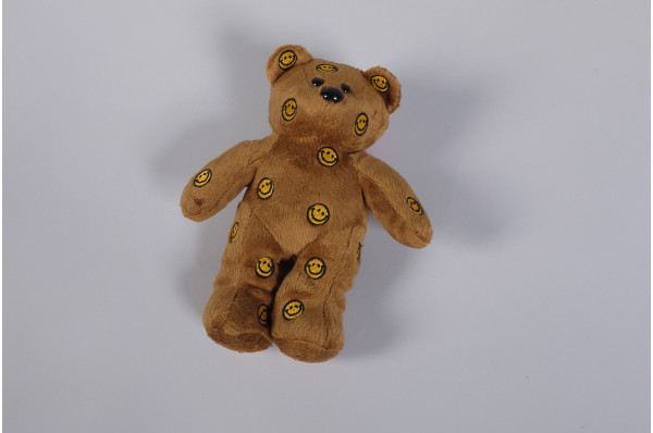 Smiley Stuffed Bean Bear