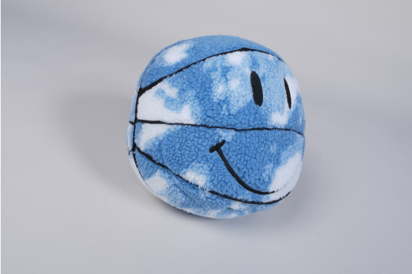 Smiley In the Clouds Plush Basketball