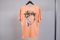 Stussy Painter Pig Dyed Tee coral