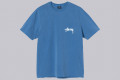 Stussy Painter Pig. Dyed Tee blue