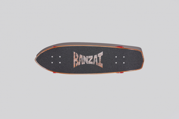 Banzai OG Wood Skateboard dark