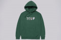 Huf x Steven Harrington Hoodie dark green