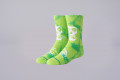 Stance Misfits Kids Socks green batik